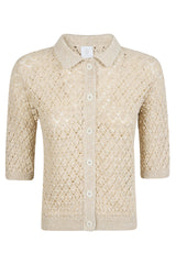 CAMICIA IN MAGLIA LINO COTONE SETA