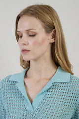 POLO IN MAGLIA SETA