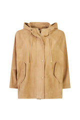 SUEDE LEATHER BOMBER