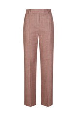LINEN WOOL SILK TROUSERS