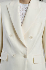LINEN WOOL SILK DUSTER
