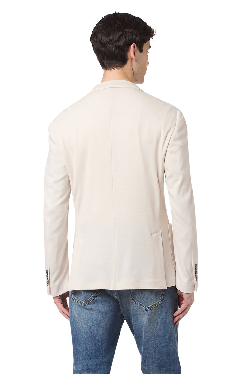 GIACCA MONOPETTO LANA INTERLOCK