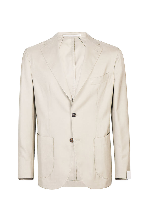 GIACCA MONOPETTO LANA INTERLOCK
