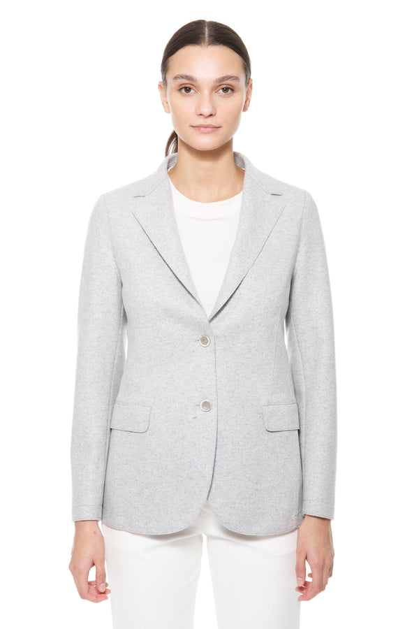 SINGLE-BREASTED WOOL JACKET