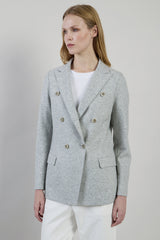DOUBLE-BREASTED WOOL JACKET