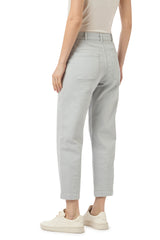 STRETCH COTTON TROUSERS