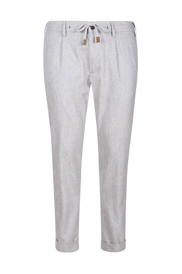 Cashmere wool trousers