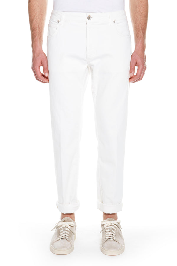 Stretch cotton denim