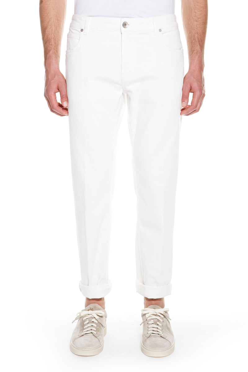 Stretch cotton denim