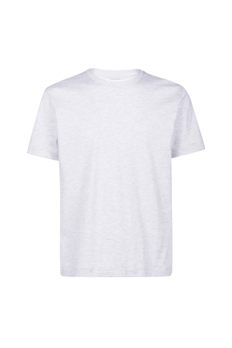 T-SHIRT GIROCOLLO COTONE
