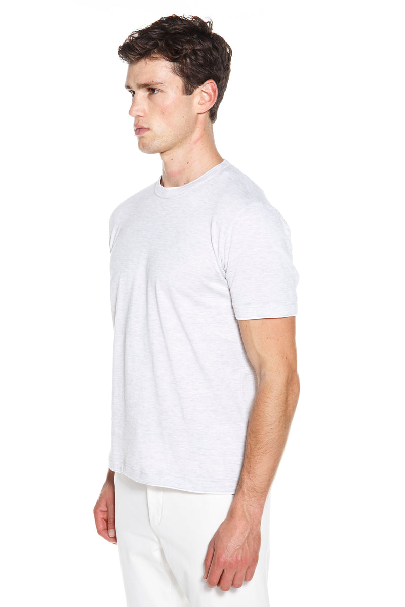 T-SHIRT GIROCOLLO COTONE
