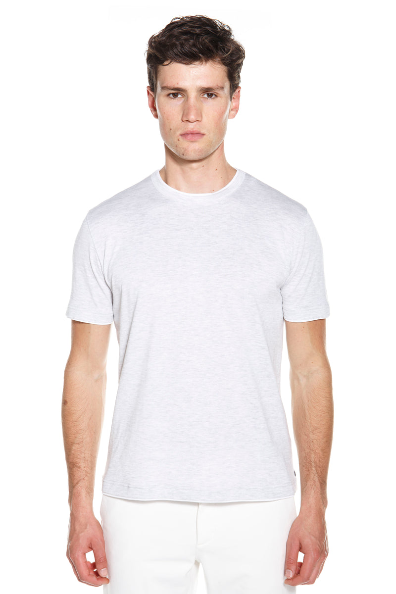 T-SHIRT GIROCOLLO COTONE